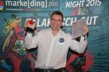 Manuel Wagner gewinnt mit dem Schokokaviar  den 2 Platz im Jurry Voting